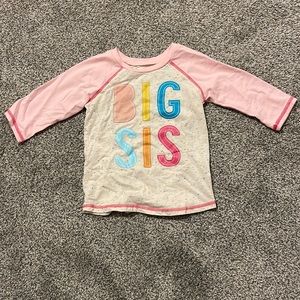 Mud Pie “Big Sis” T-shirt